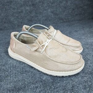 Hey Dude Wendy Shoes Women's Size 6 Sparkling Almond Slides